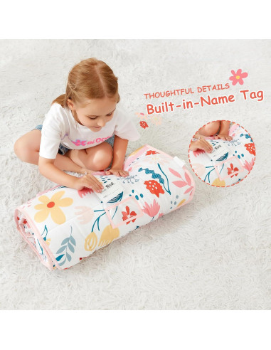 Esteras de Siesta Softan para Niños con Almohada y Manta