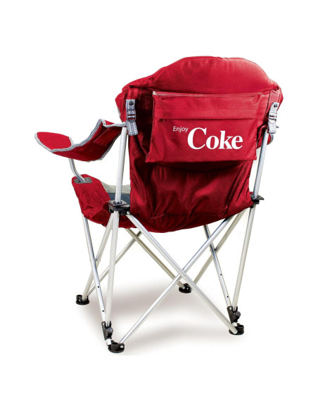 Silla de Camping Reclinable PICNIC TIME Coca-Cola Rojo Oscuro Silla de Camping Reclinable PICNIC TIME Coca-Cola Rojo Oscuro