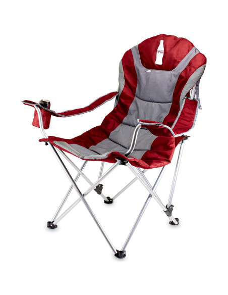 Silla de Camping Reclinable PICNIC TIME Coca-Cola Rojo Oscuro Silla de Camping Reclinable PICNIC TIME Coca-Cola Rojo Oscuro