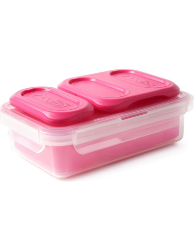 Conjunto de Comidas Bento Arctic Zone 8 Piezas Rosa 7.59 Tazas