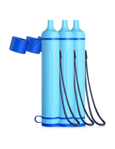 Filtro de Agua Portátil Greeshow GS-28H1, 3 Etapas, Paquete de 3