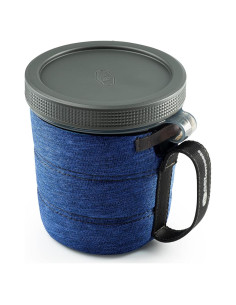 Taza GSI Outdoors Fairshare II 946 ml Azul Aislante Ligera