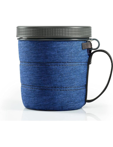 Taza GSI Outdoors Fairshare II 946 ml Azul Aislante Ligera