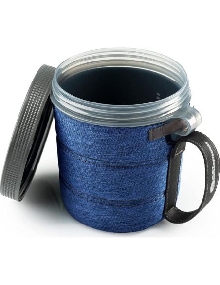 Taza GSI Outdoors Fairshare II 946 ml Azul Aislante Ligera