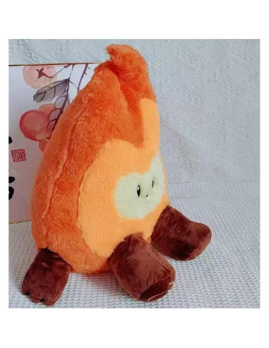 Almohada de Felpa MECDY Fuego Simulado 25.4x7.6 cm