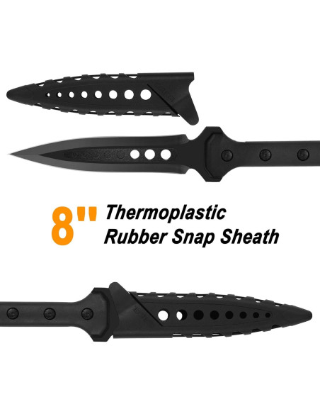 Lanza de Supervivencia Kalkal de Acero Inoxidable 106.68cm