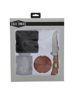 Juego de Regalo Schrade Sharp Finger con Vaso y Accesorios