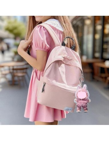Funda Protectora Transparente para Muñeca Labubu Jrabbit