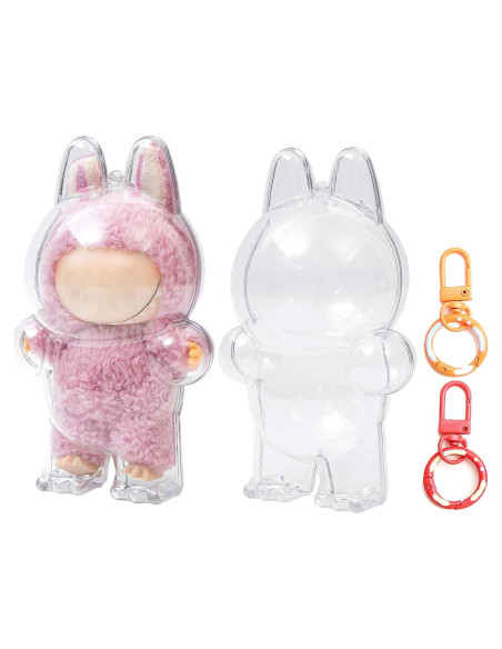 Estuche de Exhibición LABUBU 2 Paquetes Acrílico Transparente