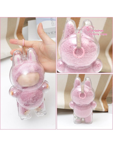 Estuche de Exhibición LABUBU 2 Paquetes Acrílico Transparente