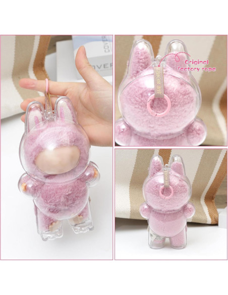 Estuche de Exhibición LABUBU 2 Paquetes Acrílico Transparente