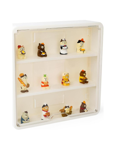 Caja de Exhibición Acrílica SnyBaooie 30x30 cm Blanca