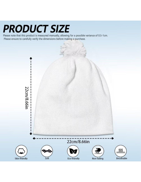 Gorro de Invierno para Niños y Niñas con Pom Pom - Talla Única Gorro de Invierno para Niños y Niñas con Pom Pom - Talla Única