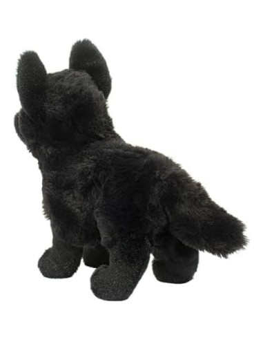 Peluche Pastor Alemán Negro Harko Douglas 20 cm Suave