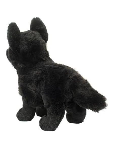 Peluche Pastor Alemán Negro Harko Douglas 20 cm Suave
