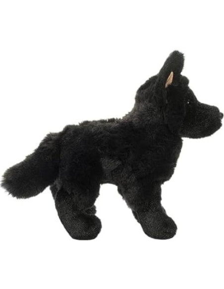 Peluche Pastor Alemán Negro Harko Douglas 20 cm Suave