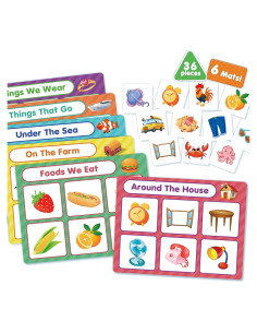 Juego de Clasificación EAMAY con 6 Alfombrillas y 36 Piezas