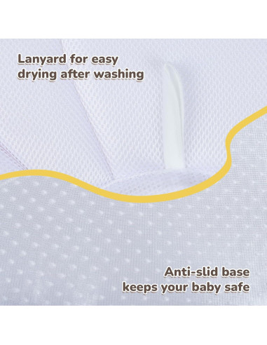 Almohadilla de Baño para Bebés Abeja 79.5 cm Antideslizante