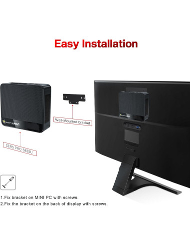 Beelink Mini PC SER5 Pro Ryzen 7 16GB 500GB 4K Triple Pantalla