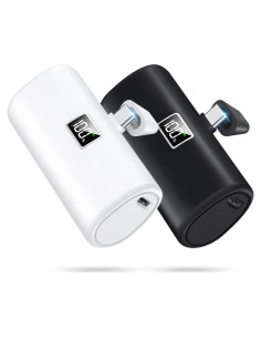 Cargador Portátil LENUTO 6000mAh USB-C 2-Pack Carga Rápida