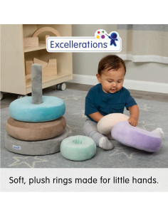 Anillo de Apilamiento Suave TenderTots CALMRING - 5 Anillos 2