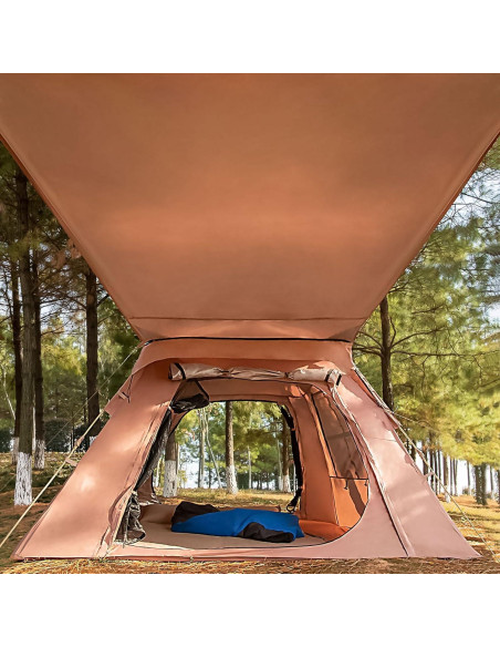 Tienda de Camping Instantánea KAZOO 4 Personas Oxford Tienda de Camping Instantánea KAZOO 4 Personas Oxford