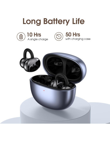 Auriculares Bluetooth 5.4 VRIFOZ T20 Inalámbricos Ligeros 50h