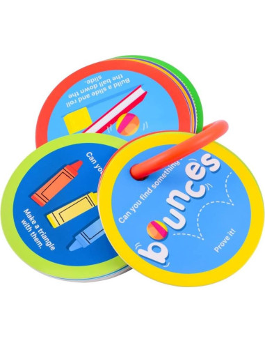 Tarjetas de Búsqueda del Tesoro Mollybee Kids - Preescolar 20 Piezas