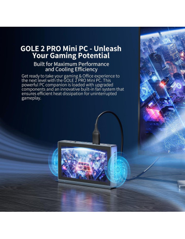 Mini PC HIGOLE GOLE 2 Pro N5095 16GB 256GB Win 11