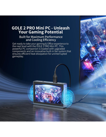 Mini PC HIGOLE GOLE 2 Pro N5095 16GB 256GB Win 11