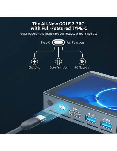 Mini PC HIGOLE GOLE 2 Pro N5095 16GB 256GB Win 11