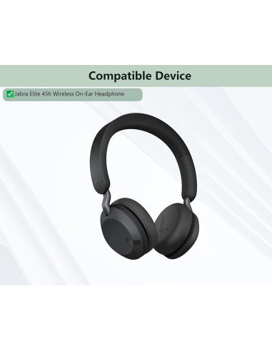 Almohadillas de Reemplazo XRHTONG para Auriculares Jabra Elite 45h