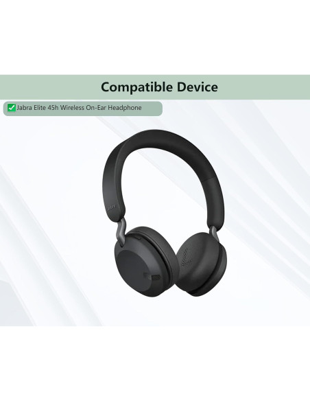 Almohadillas de Reemplazo XRHTONG para Auriculares Jabra Elite 45h