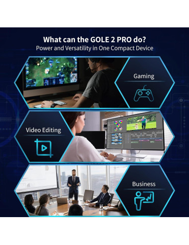 Mini PC HIGOLE GOLE 2 Pro N5095 16GB 256GB Win 11