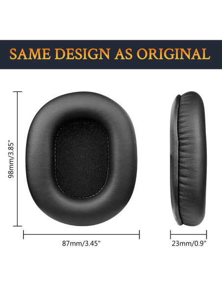 Almohadillas de Reemplazo SOULWIT para Auriculares Sony MDR-7506