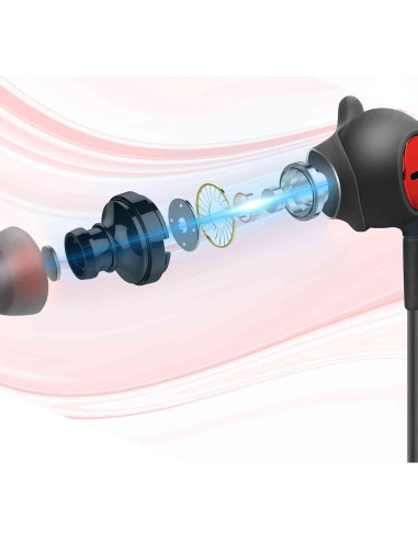 Auriculares UrbanX M20 In-Ear con Micrófono y Control de Volumen