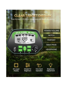 Detector de Metales RM RICOMAX GC-1037 IP68 10" (25,4 cm) 2