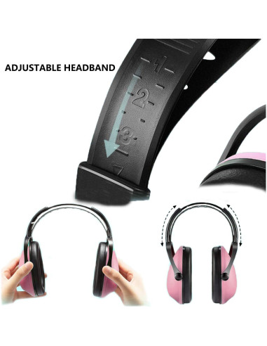 Auriculares de Protección Auditiva Iwinna FM-1 para Niños