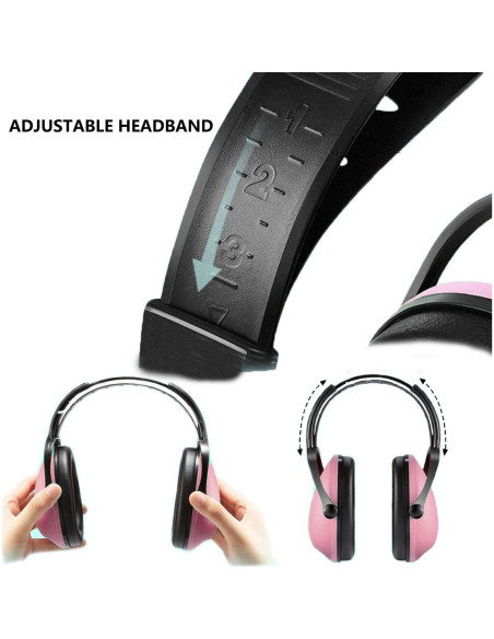 Auriculares de Protección Auditiva Iwinna FM-1 para Niños