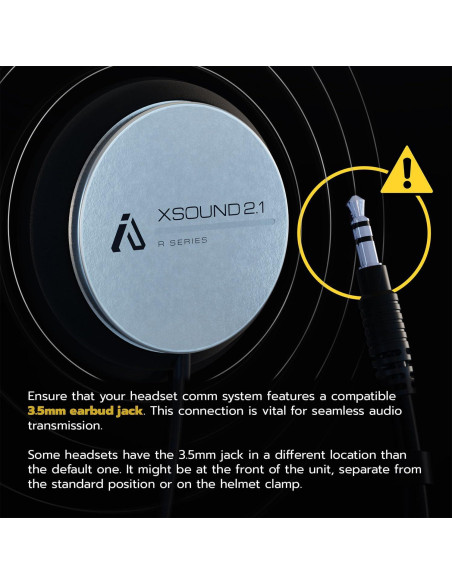 Altavoces de casco IASUS XSound 2.1R con espaciadores de espuma