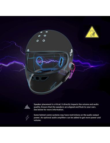 Altavoces de casco IASUS XSound 2.1R con espaciadores de espuma
