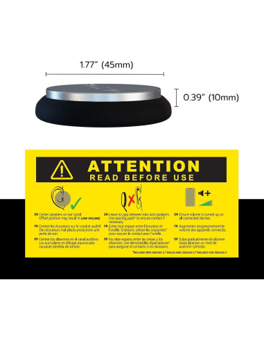 Altavoces de casco IASUS XSound 2.1R con espaciadores de espuma