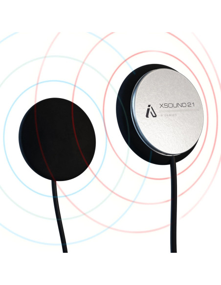Altavoces de casco IASUS XSound 2.1R con espaciadores de espuma