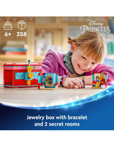 LEGO Disney Caja de Joyería Blancanieves 358 Piezas
