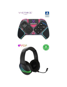 Paquete Controlador Inalámbrico PDP Victrix Pro BFG + Auricular Afterglow Wave