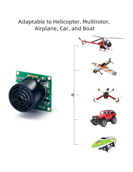 Sensor Ultrasonico Radiolink SU04 para Drones y Robots
