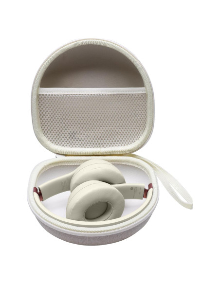 Funda Plegable para Auriculares DR-AMIU Beige Universal Funda Plegable para Auriculares DR-AMIU Beige Universal