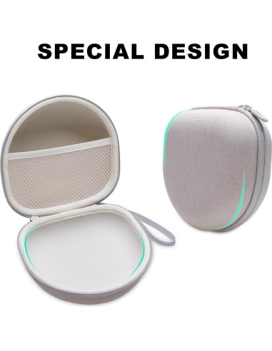 Funda Plegable para Auriculares DR-AMIU Beige Universal