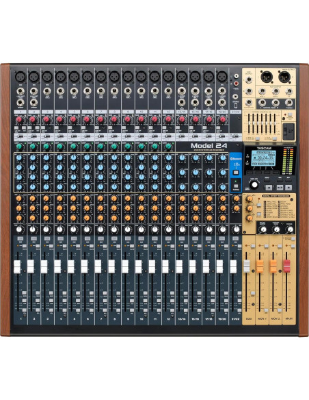 Grabador Multi-Pista TASCAM Modelo 24 + Funda y Auriculares