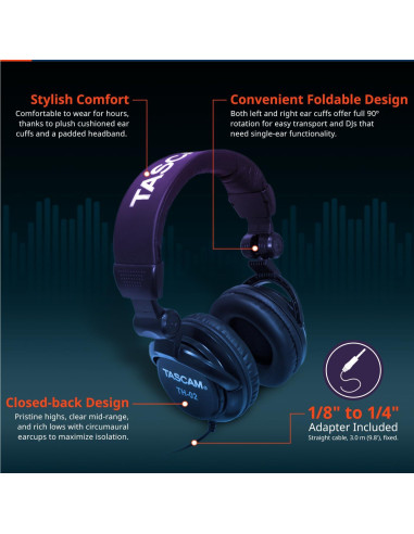 Grabador Multi-Pista TASCAM Modelo 24 + Funda y Auriculares